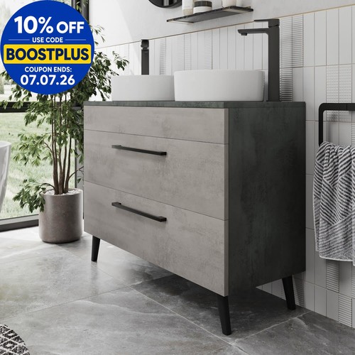 Bathroom vanity unit - bathroom, double