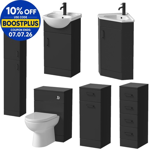 Bathroom vanity toilet storage - bathroom,
