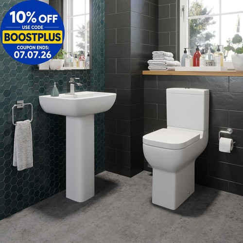 Bathroom cloakroom suite - cloakroom,